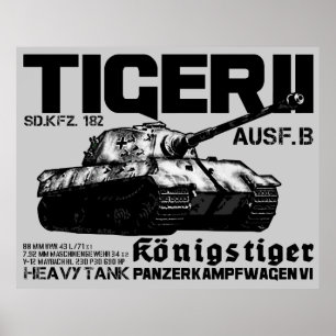 Affiche du tigre II