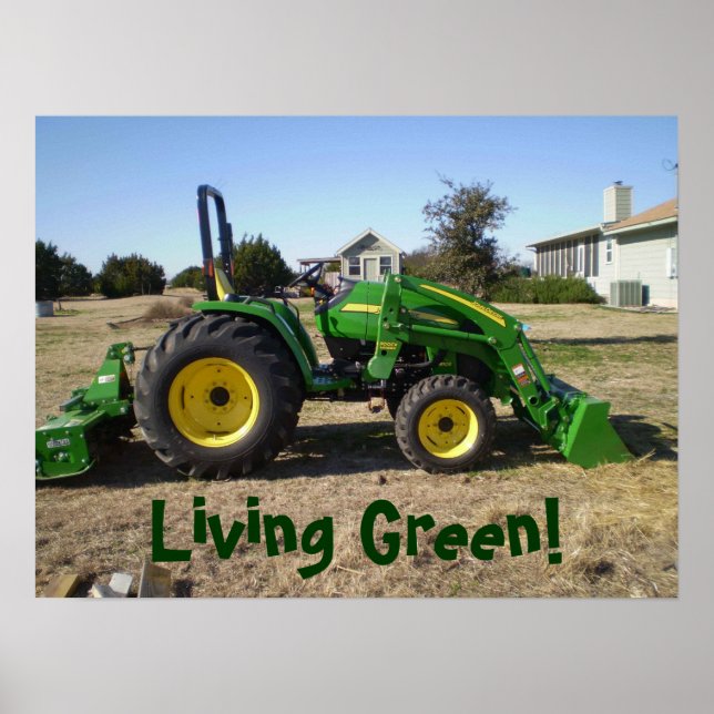 Affiche du tracteur (Devant)
