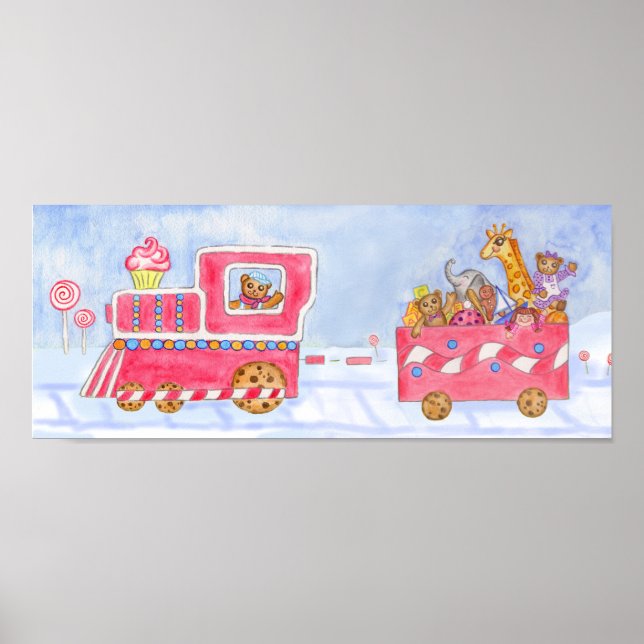 Affiche du Train de Noël (Devant)