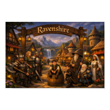 Affiche du village de Ravenshire