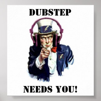 Affiche Dubstep