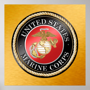 Affiche d'usmc