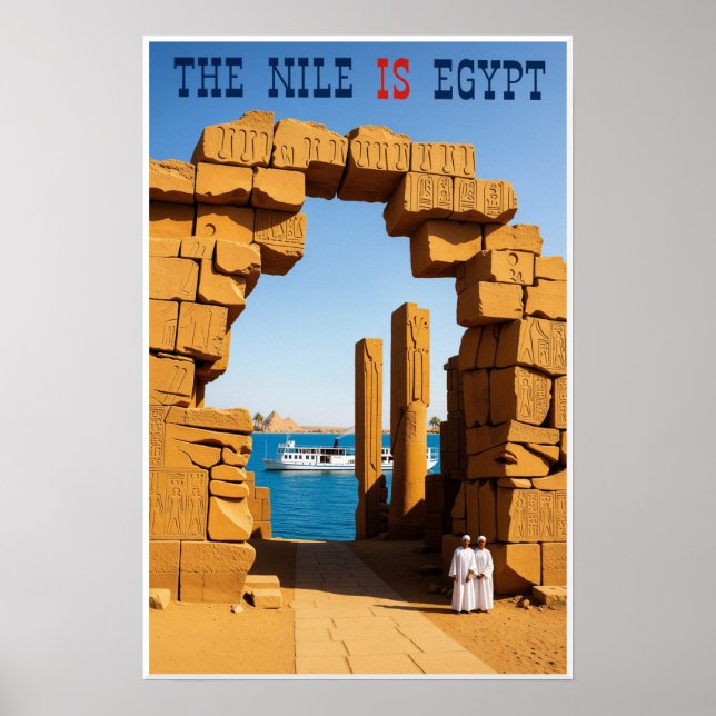 Affiche Égypte (Devant)