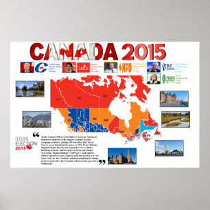 Affiche électorale du Canada 2015