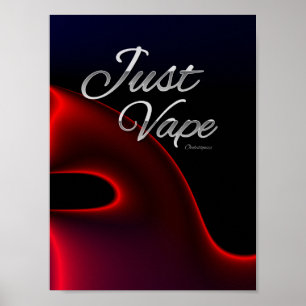 Affiche élégante de Vaping