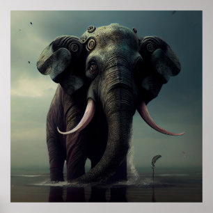 Affiche Elephan Poster