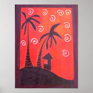 affiche embaumée de nuits