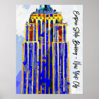 Affiche Empire State Building