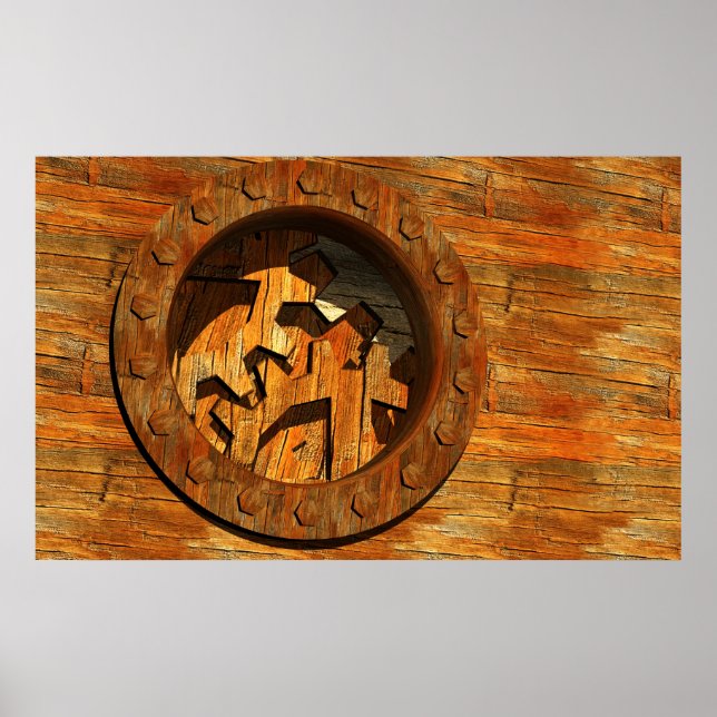 affiche en acier (Devant)