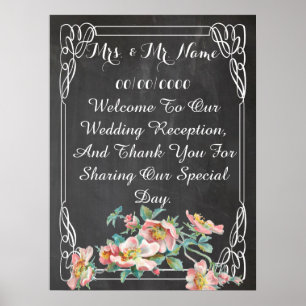 affiche en tableau, affiche mariage