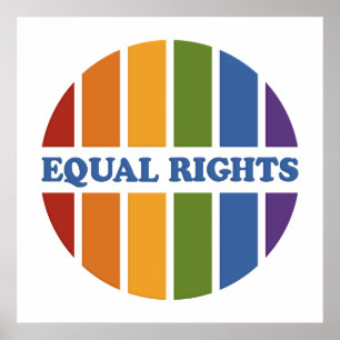 Affiche Equal Rights