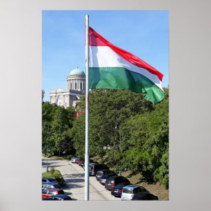 Affiche Esztergom Hongrie