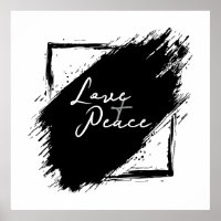 Affiche et impressions Amour & Paix