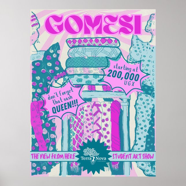 Affiche étudiante TNU Gomesi (Devant)
