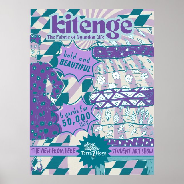 Affiche étudiante TNU Kintege (Devant)