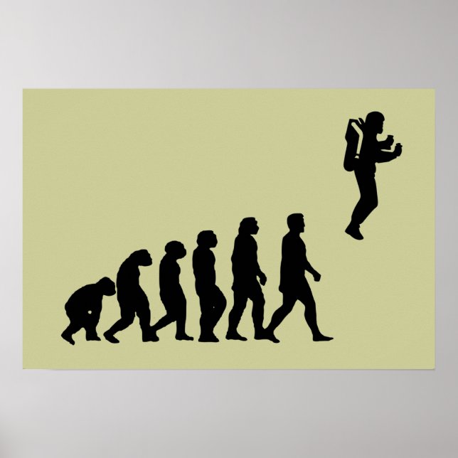 Affiche Evolution Jetpack (Devant)