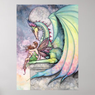 Affiche Fairy Dragon par Molly Harrison