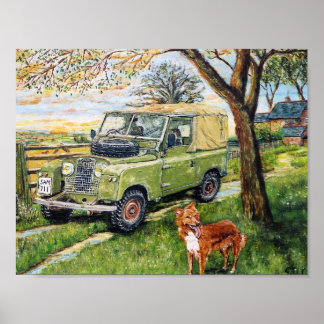 Affiche "FARM" de 11 po x 8,5 po