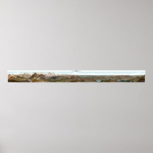 AFFICHE FAULHORN Swiss Alps Panorama 360°