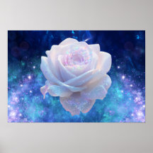 Affiche Fleur Cosmique