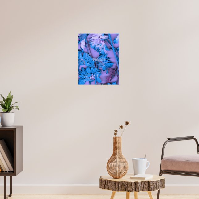 Affiche Florale Respirer (Salon 3)