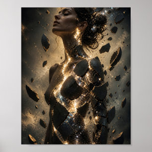 Affiche Fracturé dans l'infini