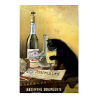 Affiche française rétro "absinthe bourgeois"