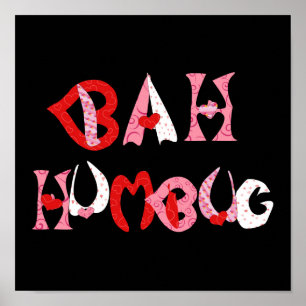 Affiche fumiste de Bah Valentine