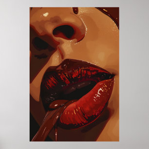 Affiche Futuriste de Sunrise Cityscape