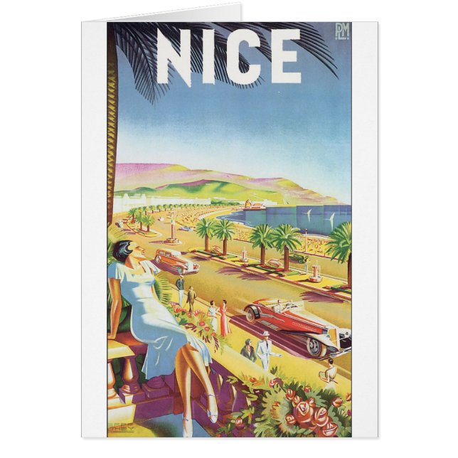Affiche GENTILLE de Vintage voyage (Devant)