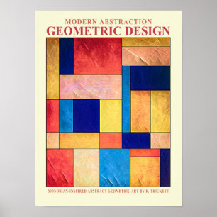 Affiche Géométrique Abstraite n° 2