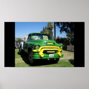 affiche GMC des camions