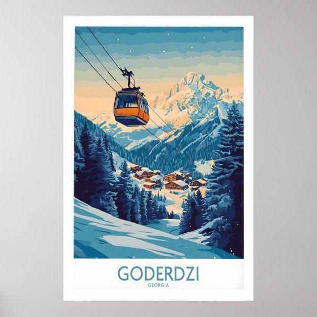 Affiche Goderdzi Géorgie 1 (Devant)
