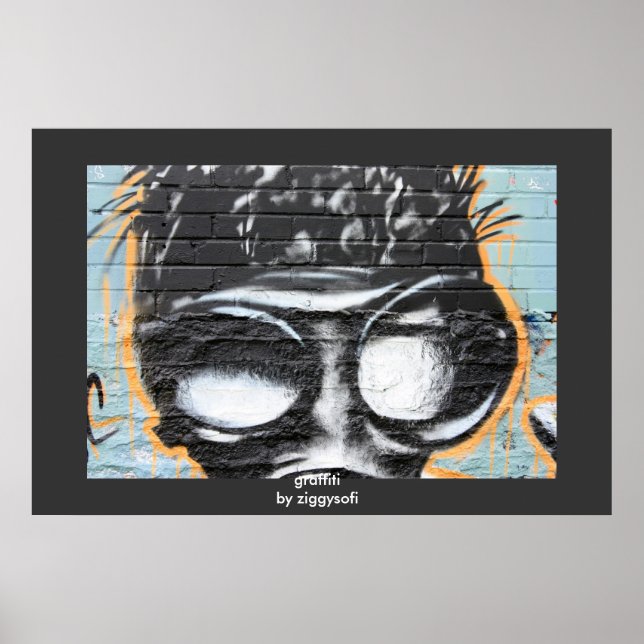 affiche graffiti (Devant)