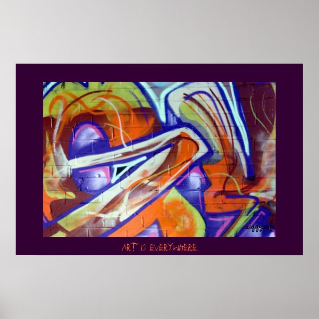 affiche graffiti (Devant)