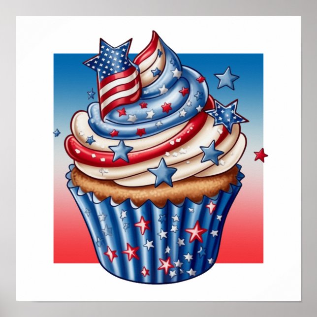 Affiche Hello Cupcake (Devant)