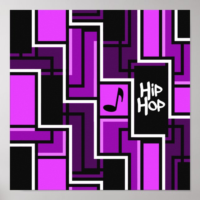 Affiche Hip hop (Devant)