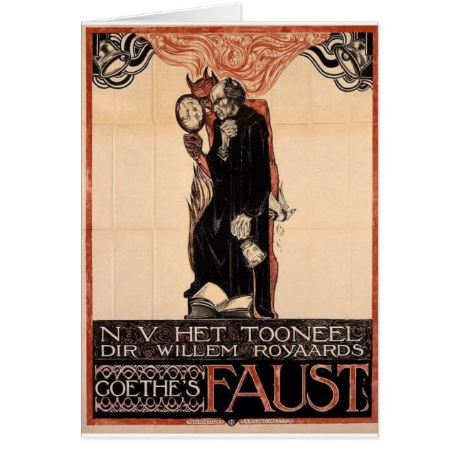 Affiche historique de Faust (Devant)