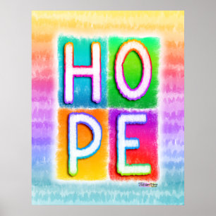 Affiche HOPE Pop Art
