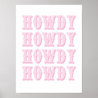 Affiche Howdy