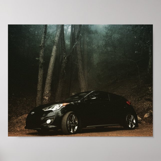 Affiche Hyundai Veloster Turbo 2013 (Devant)