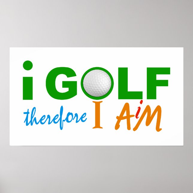 Affiche I GOLF (Devant)