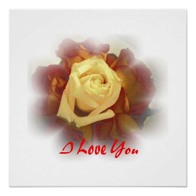 Affiche I Love You Roses (Devant)