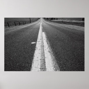 Affiche infinie de route, copie