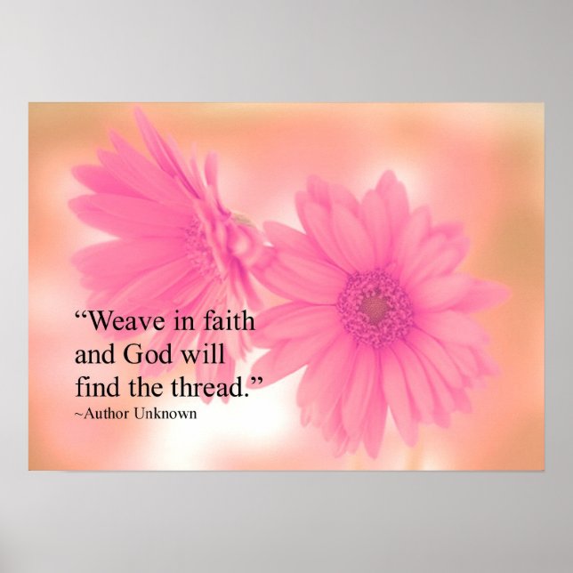 Affiche inspirante (Devant)