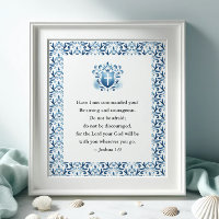 Affiche Inspirante des versets de la Bible