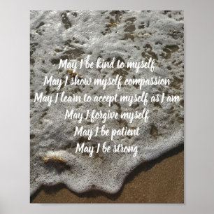 Affiche Inspiration Self-Compassion