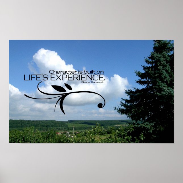 Affiche Inspirationnelle Eleanor Roosevelt (Devant)
