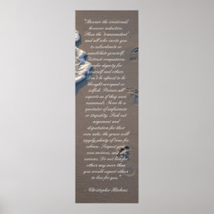 Affiche inspirée de salle de bains de Christopher