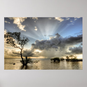 Affiche inspirée et apaisante